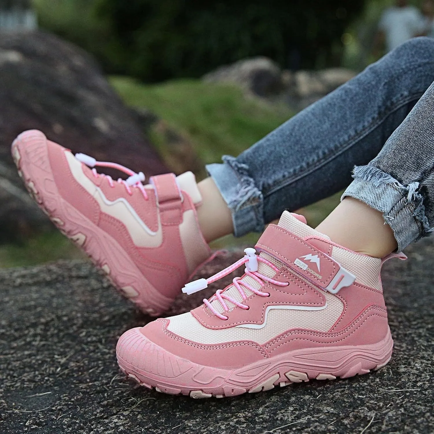Sneaker Booties For Boys Kids Outdoor Running Walking Non Slip Shoes Childrens Open Toe Ankle Sport Boots Comfy Light