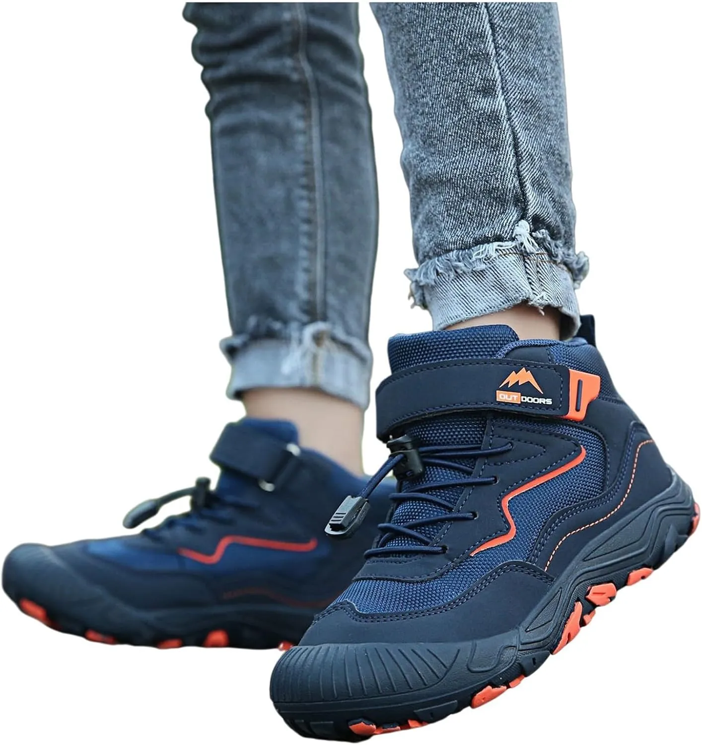 Sneaker Booties For Boys Kids Outdoor Running Walking Non Slip Shoes Childrens Open Toe Ankle Sport Boots Comfy Light
