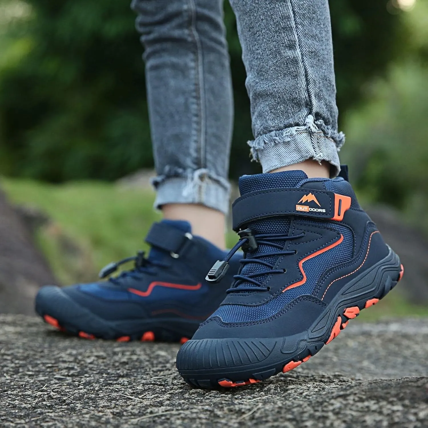 Sneaker Booties For Boys Kids Outdoor Running Walking Non Slip Shoes Childrens Open Toe Ankle Sport Boots Comfy Light
