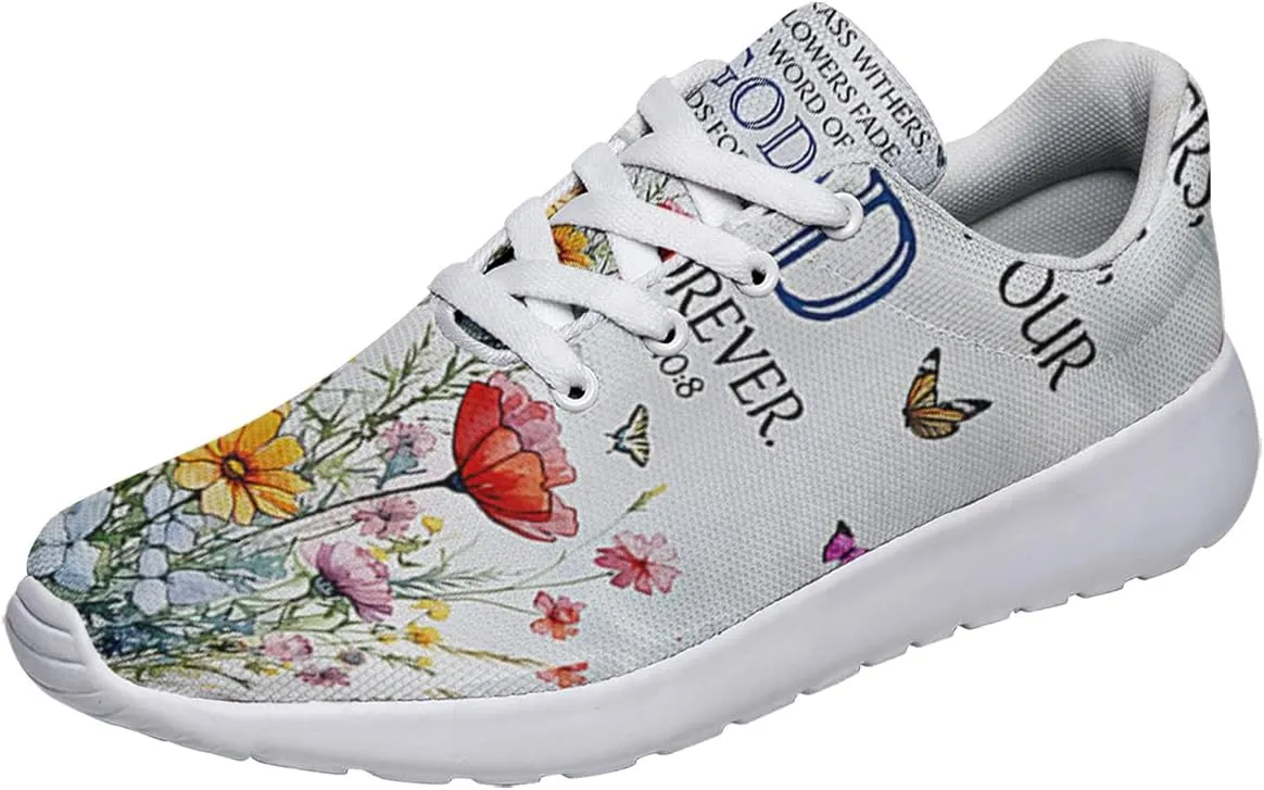 Sonzj-II Christian Jesus Sneakers Men Women Running Walking Shoes Lightweight Breathable Fashion Sneakers