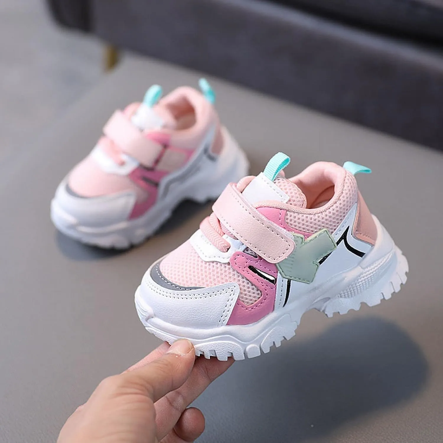 Sports Shoes for Boys Girls Kids Casual Single Shoes First ?alkers Shoes Outdoor Soft Breathable Sports Shoes