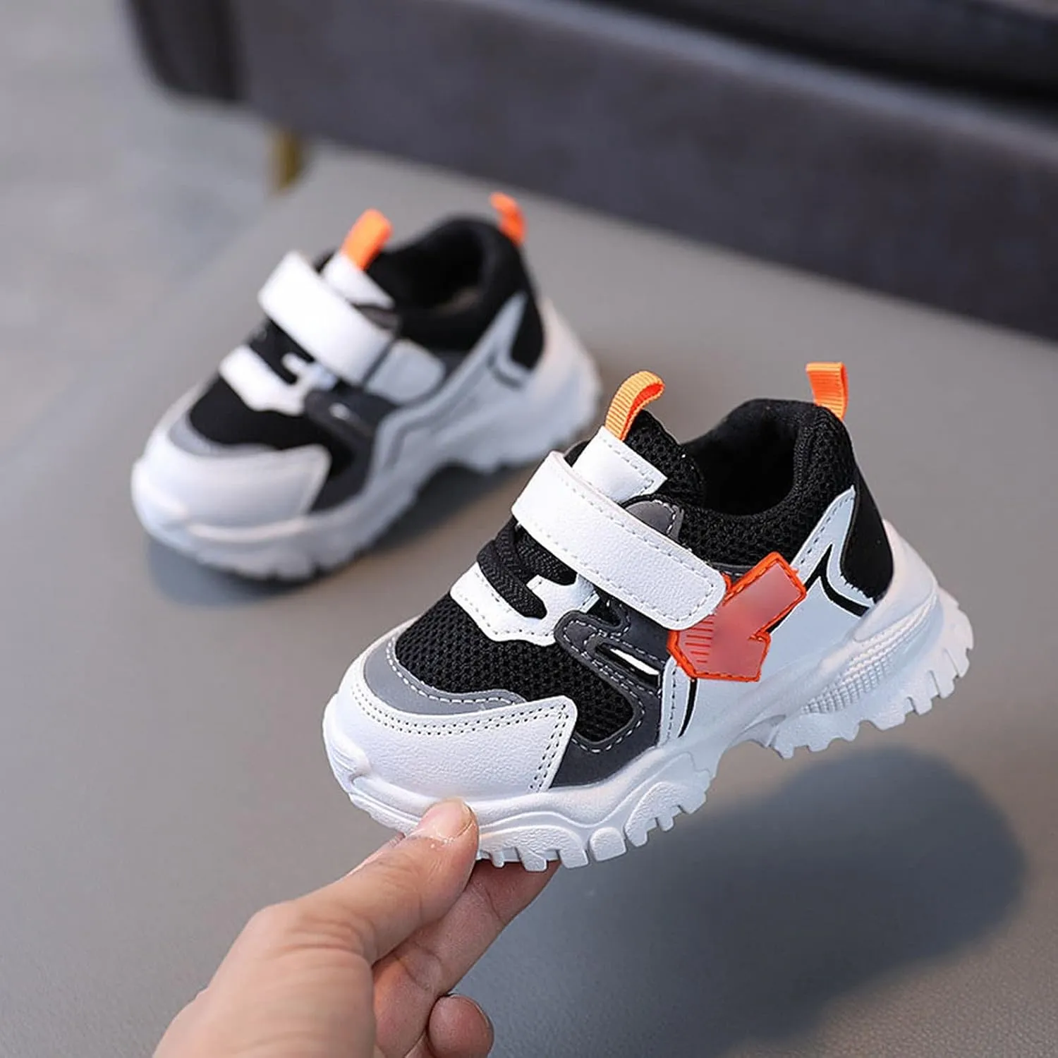 Sports Shoes for Boys Girls Kids Casual Single Shoes First ?alkers Shoes Outdoor Soft Breathable Sports Shoes