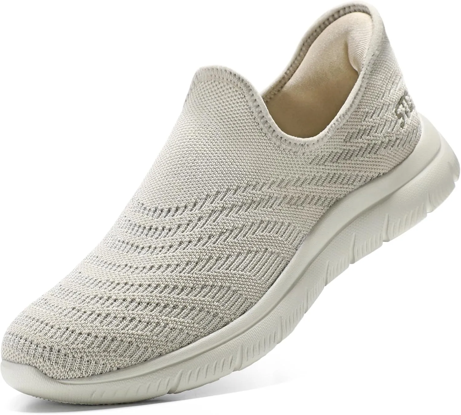 STQ Slip on Sneakers Women Walking Shoes Orthopedic Tennis Arch Support Orthopedic Maternity Elderly Plantar Fasciitis Standing Comfort Workout Travelling