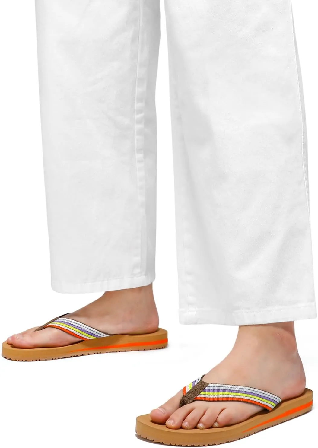 STQ Womens Quick Dry Flip Flops丨Arch Support Thong Sandals