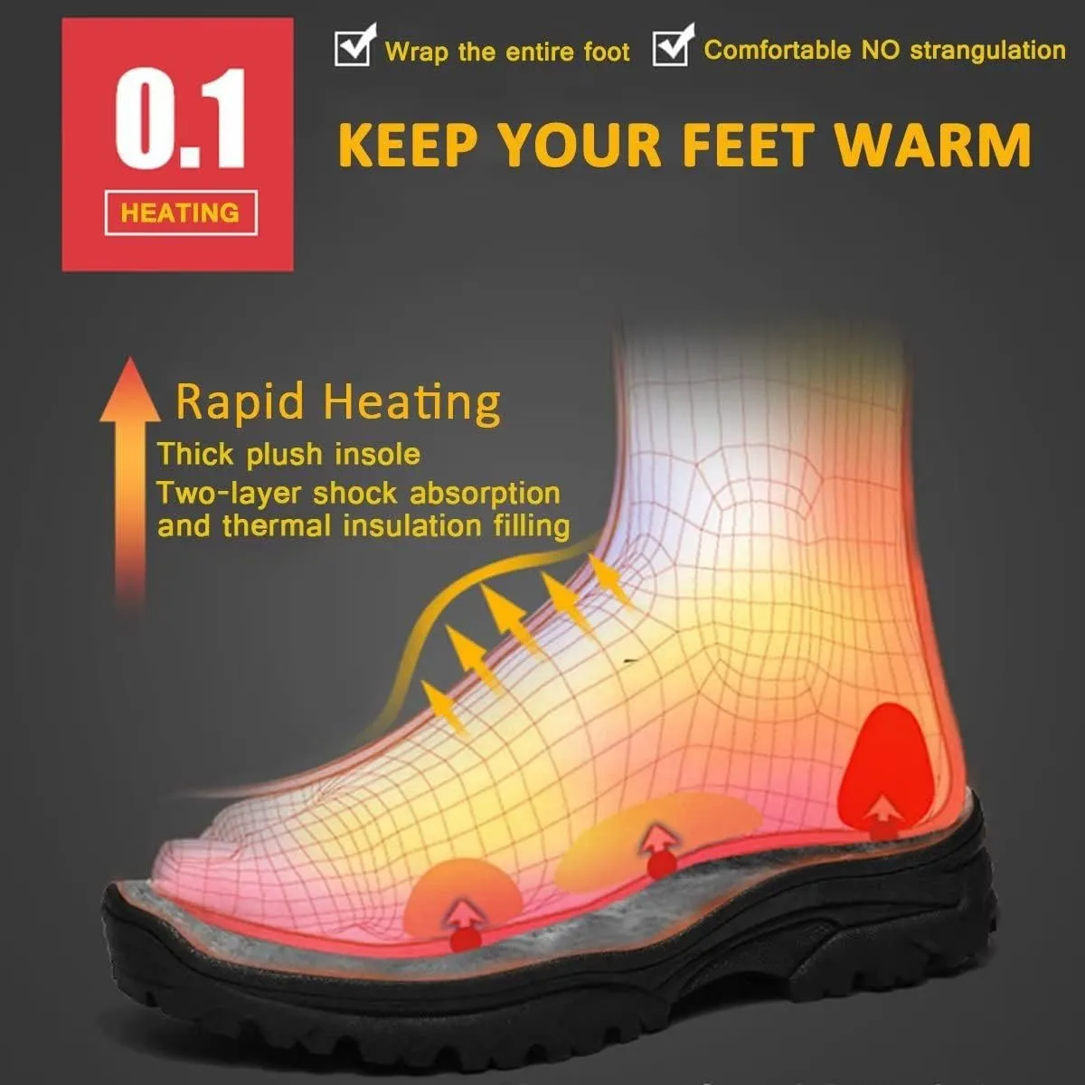 Tanleewa Waterproof Men Snow Boots Leather Winter Shoes Non-Slip Insulated Warm Winter Boots Fashion Boots