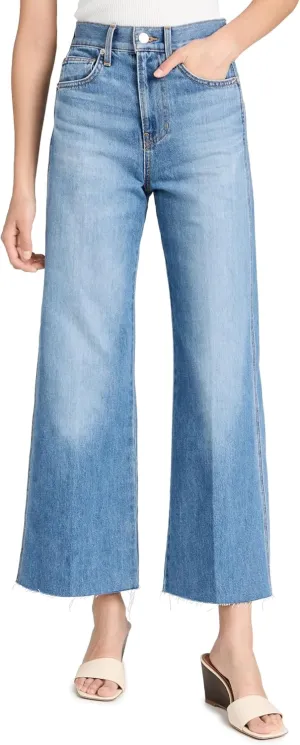 Taylor Cropped Wide-Leg Jean