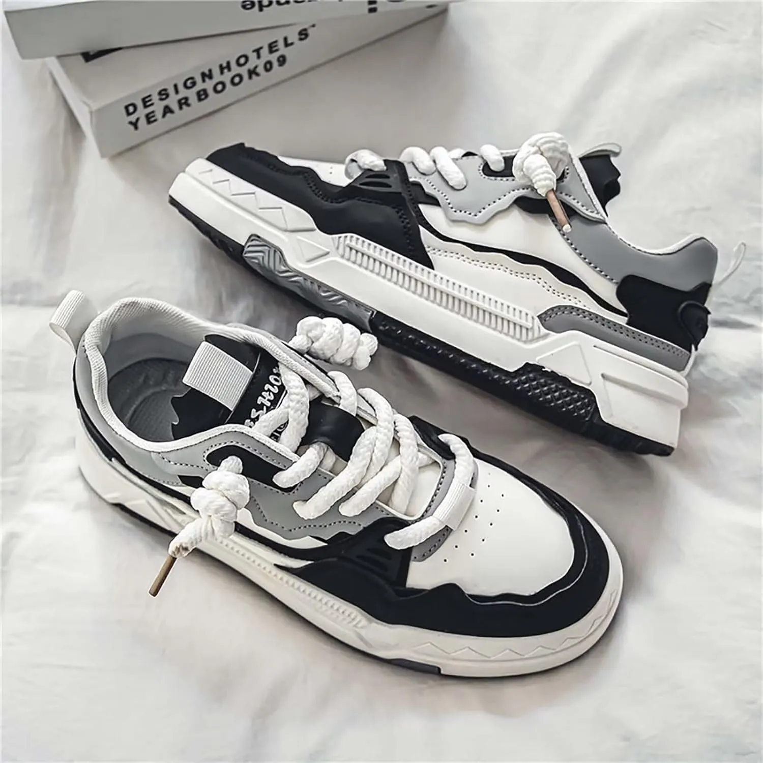 TERBOFIN Men's Fashion Sneakers Casual Walking Shoes Skate Shoes for Outdoor