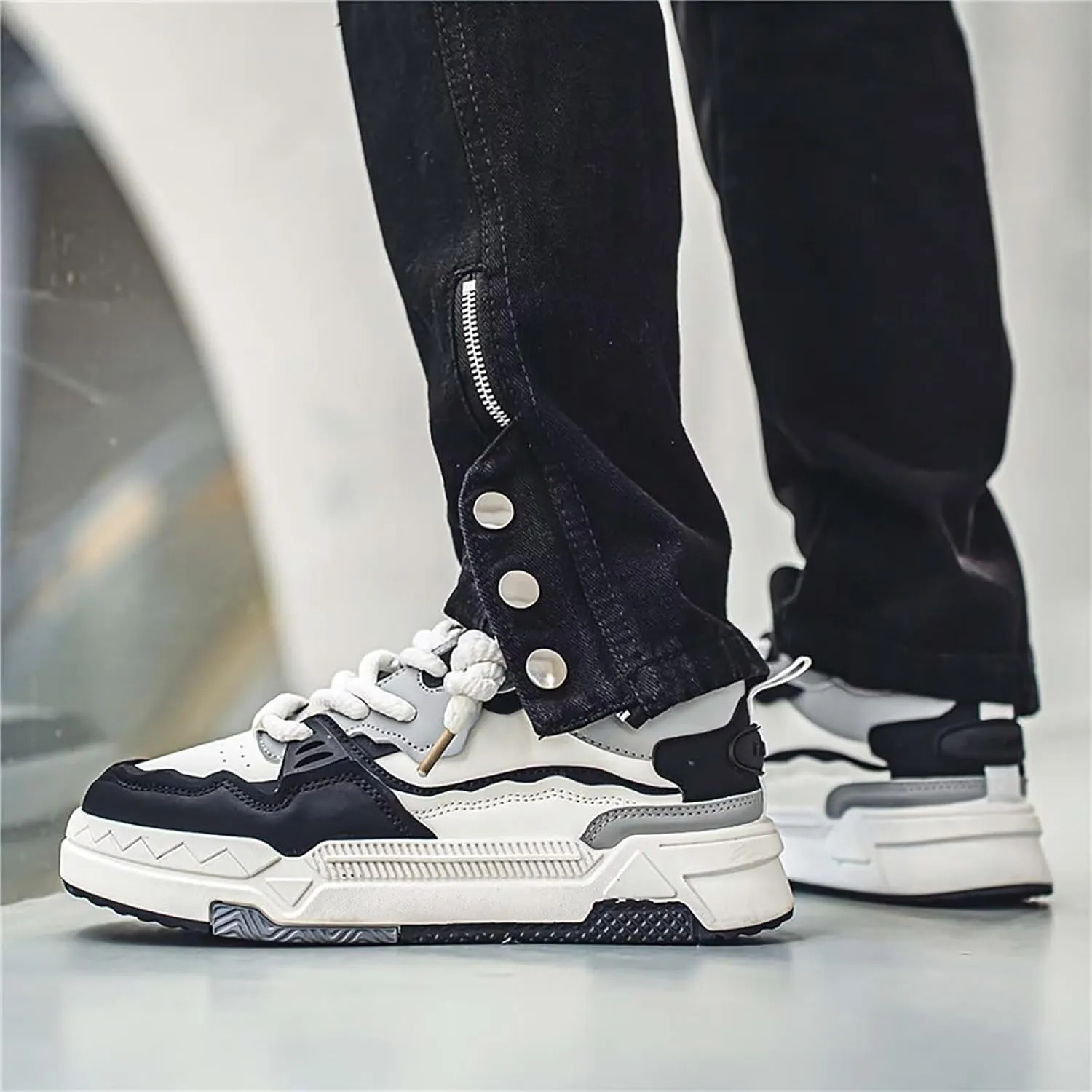TERBOFIN Men's Fashion Sneakers Casual Walking Shoes Skate Shoes for Outdoor