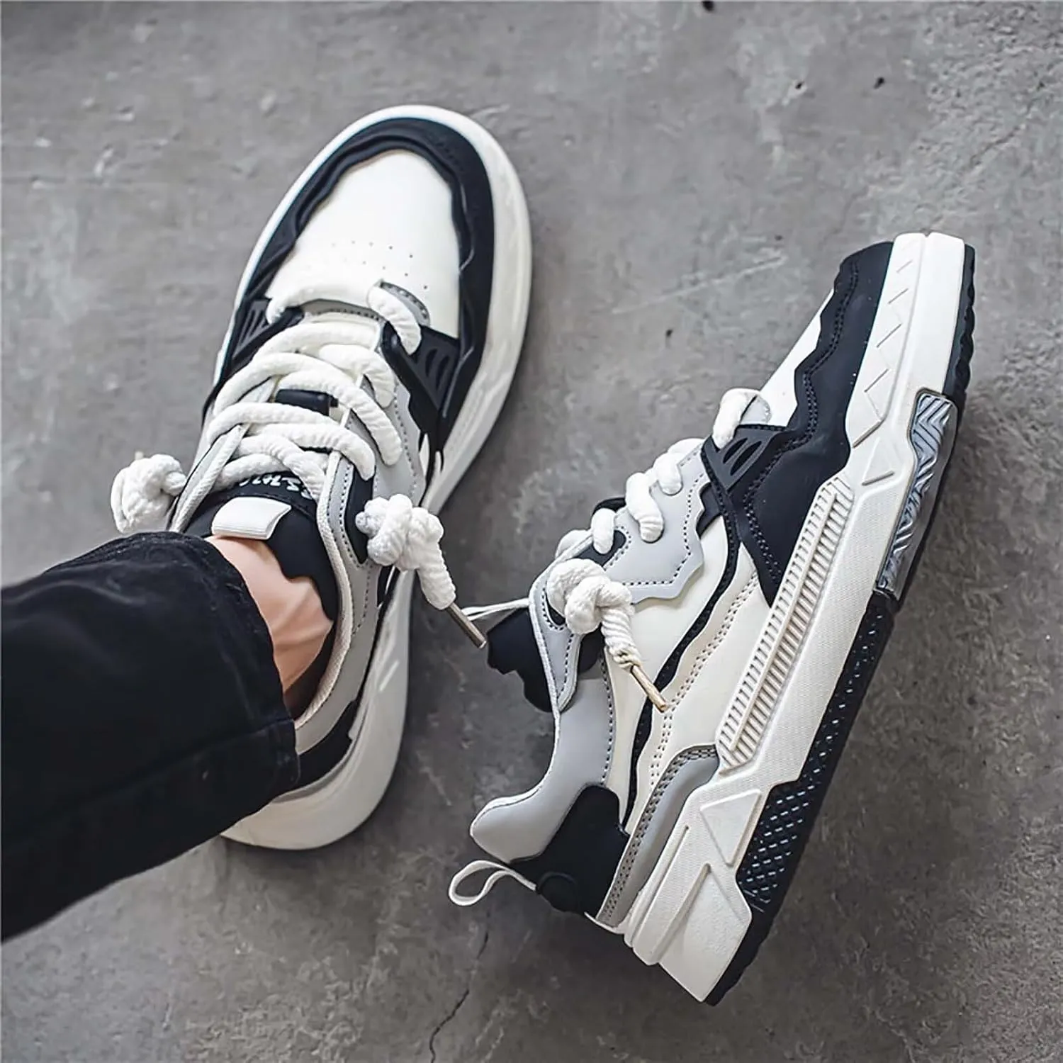 TERBOFIN Men's Fashion Sneakers Casual Walking Shoes Skate Shoes for Outdoor