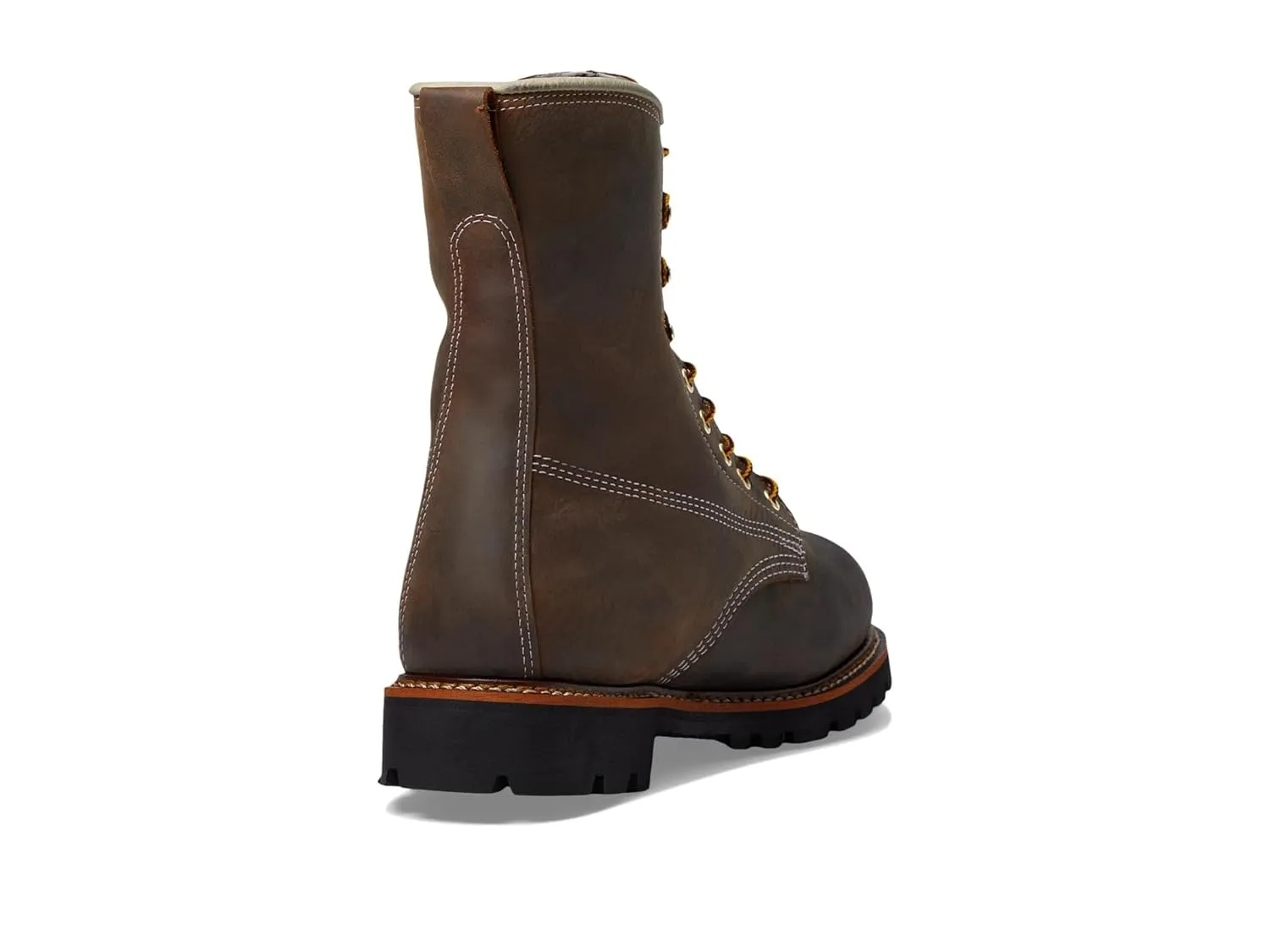 Thorogood American Legacy 8” Leather Waterproof Insulated Work Boots for Men with Composite Shank Non-Safety Toe Oil and Slip-Resistant Outsole, Crazyhorse - 7 D