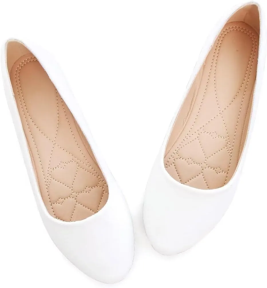 TN TANGNEST Women Pointed Toe Flats Comfortable Flat Ballet Shoes