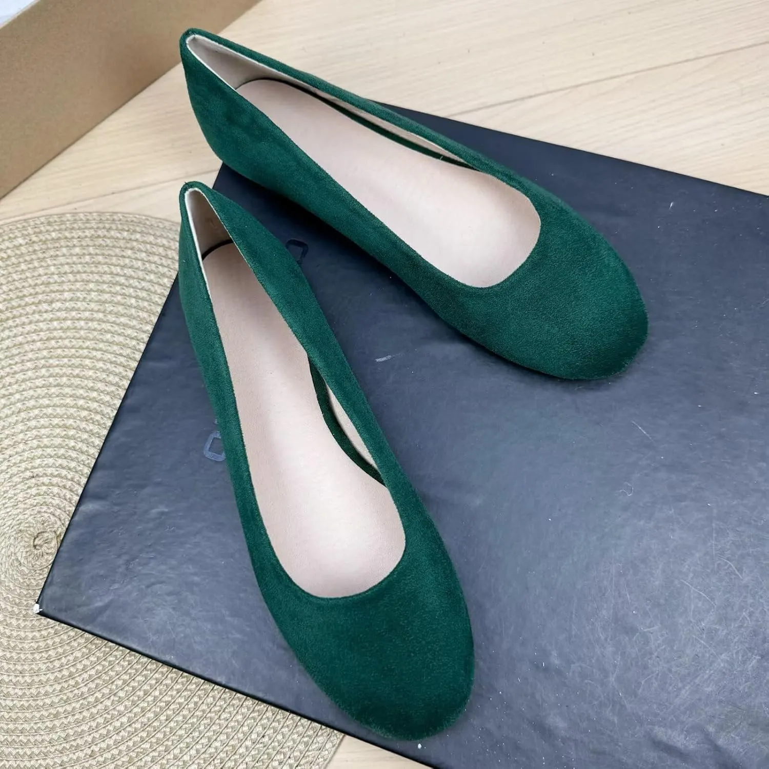 TN TANGNEST Women Pointed Toe Flats Comfortable Flat Ballet Shoes