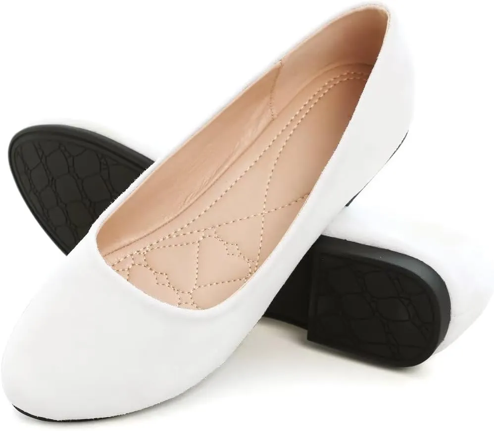 TN TANGNEST Women Pointed Toe Flats Comfortable Flat Ballet Shoes