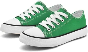 Toddler Canvas Sneakers, Non-Slip & Durable Sports Shoes for Boys & Girls, Cushioned, Breathable Kids Sneakers