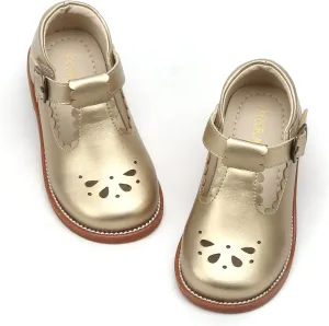 Toddler Girl Mary Jane Dress Shoes-Little Girl School Uniform Shoes for Wedding Party