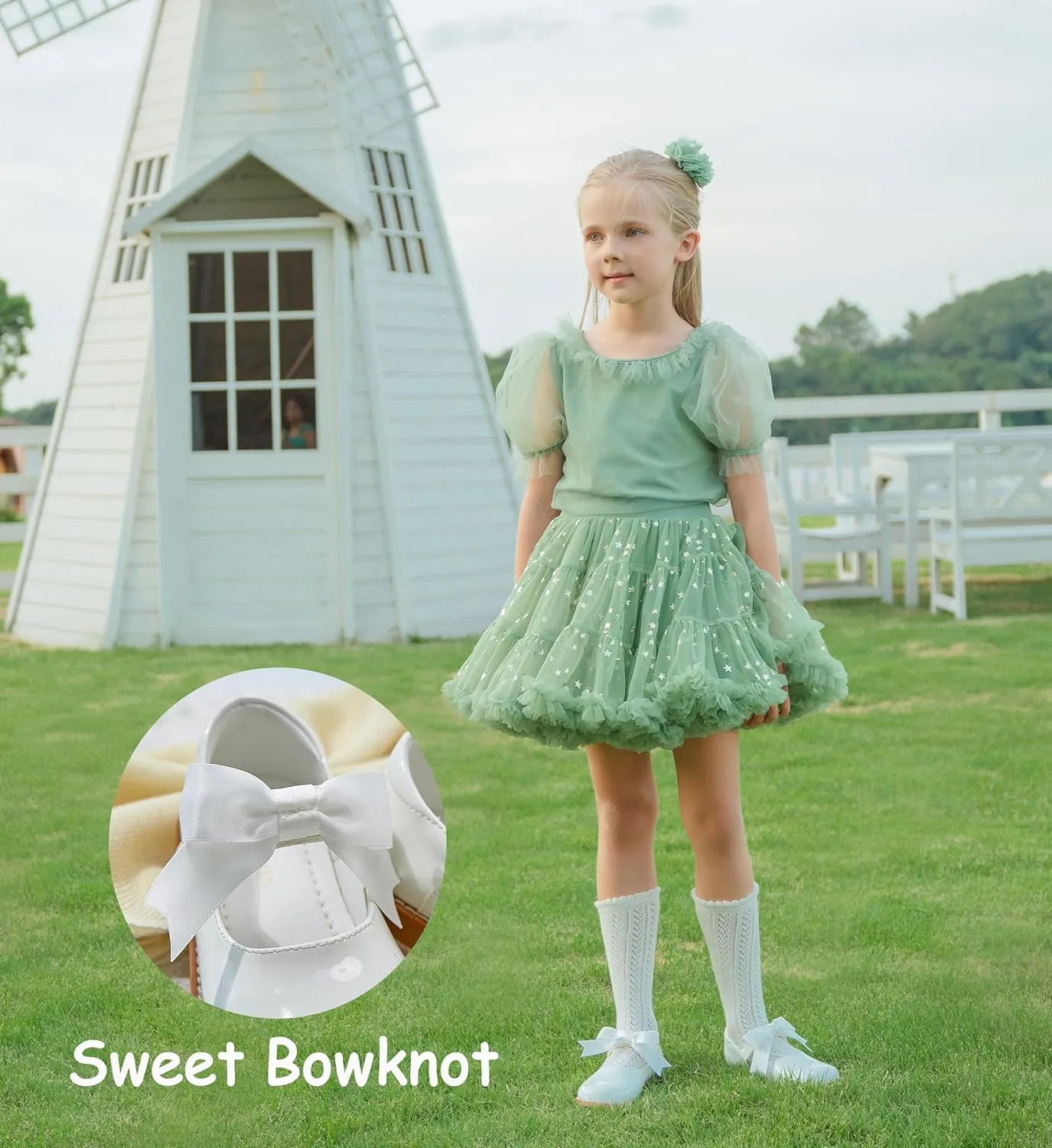Toddler Girl Mary Jane Dress Shoes-Little Girl School Uniform Shoes for Wedding Party