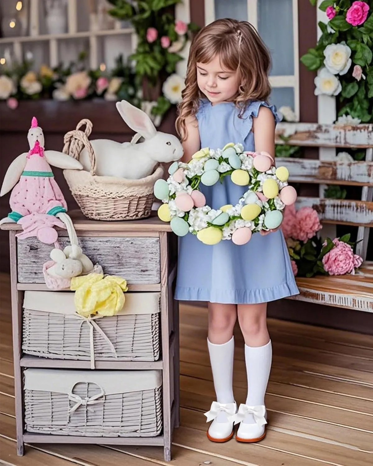 Toddler Girl Mary Jane Dress Shoes-Little Girl School Uniform Shoes for Wedding Party