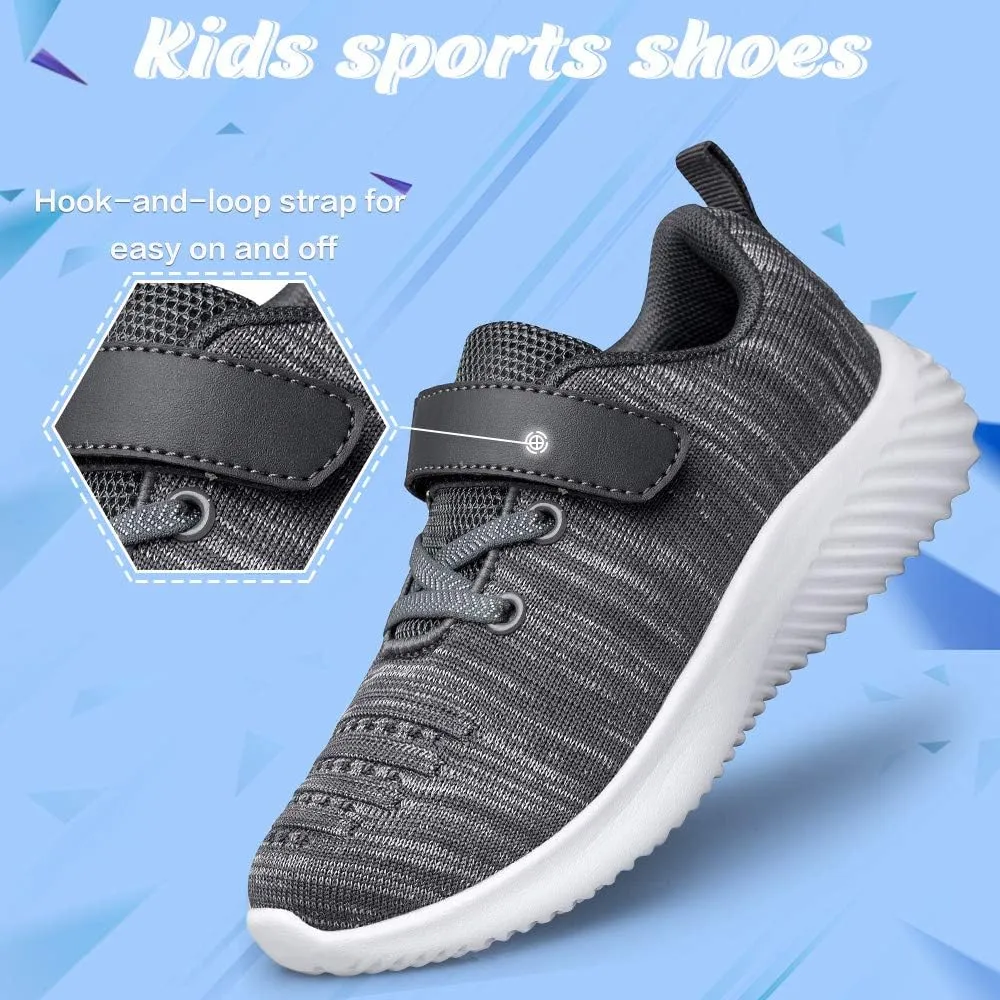 Toddler Little Kid Sneakers Boys Girls Cute Strap Walking Athletic Running Sports Shoes