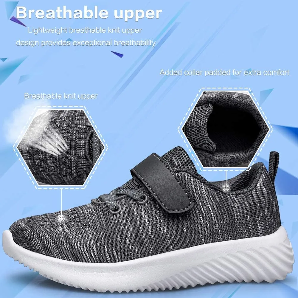 Toddler Little Kid Sneakers Boys Girls Cute Strap Walking Athletic Running Sports Shoes