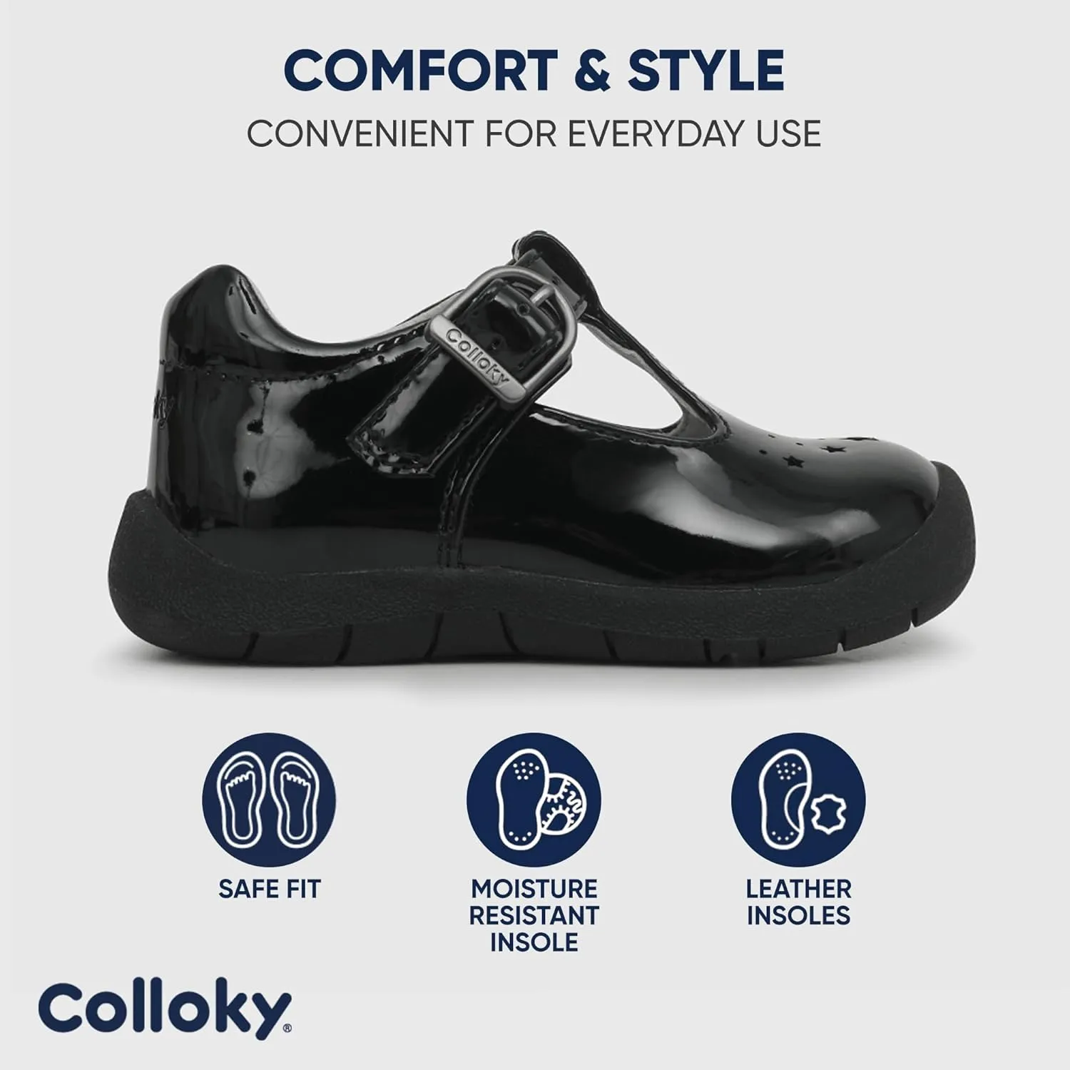 Toddler Mary Jane Shoes - Elegant Ballet Flats for Little Girls with Comfortable Support & Versatile Style for Parties & School