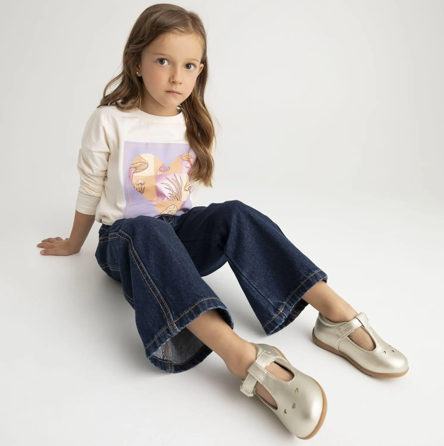 Toddler Mary Jane Shoes - Elegant Ballet Flats for Little Girls with Comfortable Support & Versatile Style for Parties & School