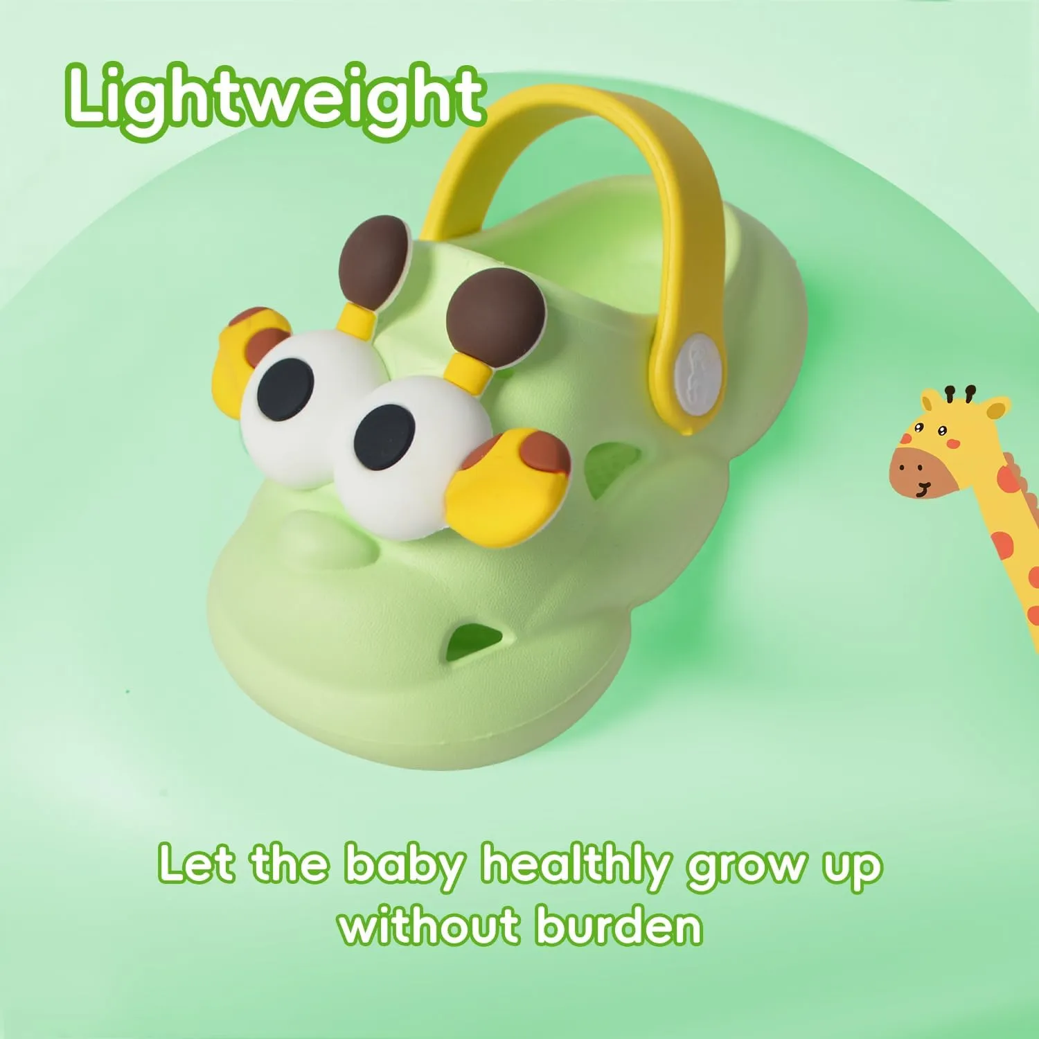 Toddler Sandals Baby Boys Girls Slip On Shoes Summer Breathable Quick-Dry Lightweight Slides Sandals Infant Outdoor Non-Slip Walking Shoes