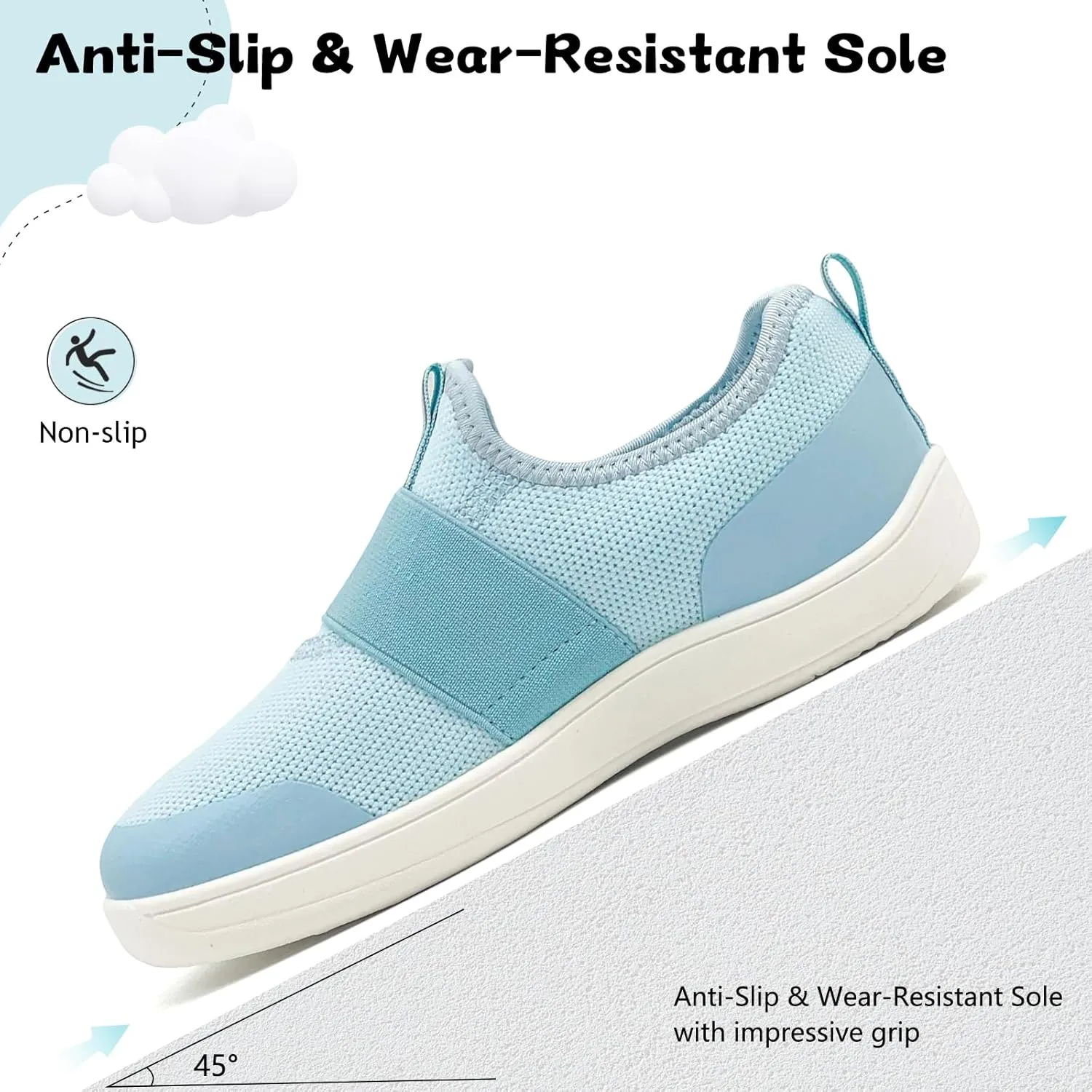 Toddler Shoes for Girls Boys Low Top Slip On Kids Casual Sneakers Comfor Lightweight Running Tennis Sports Shoes