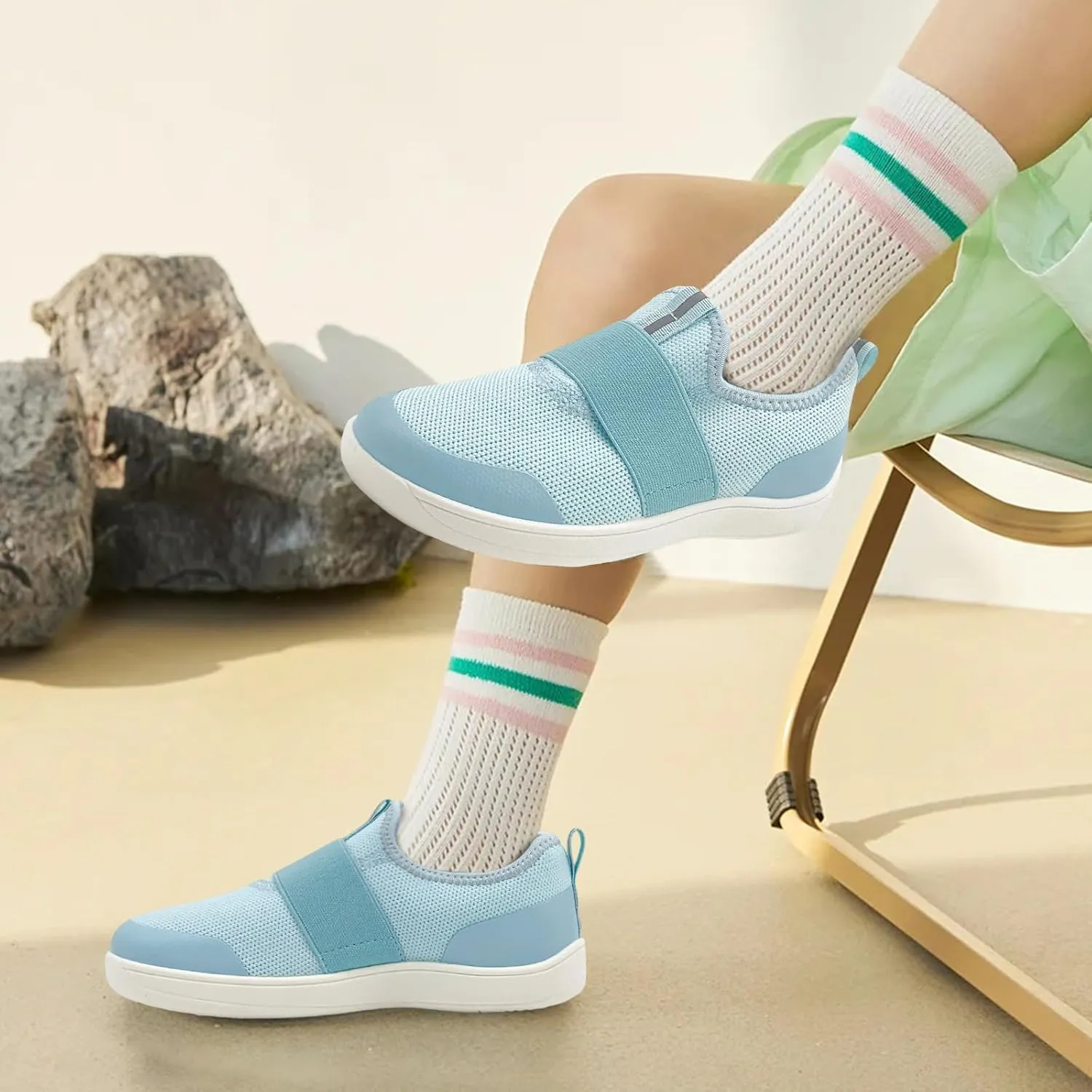 Toddler Shoes for Girls Boys Low Top Slip On Kids Casual Sneakers Comfor Lightweight Running Tennis Sports Shoes