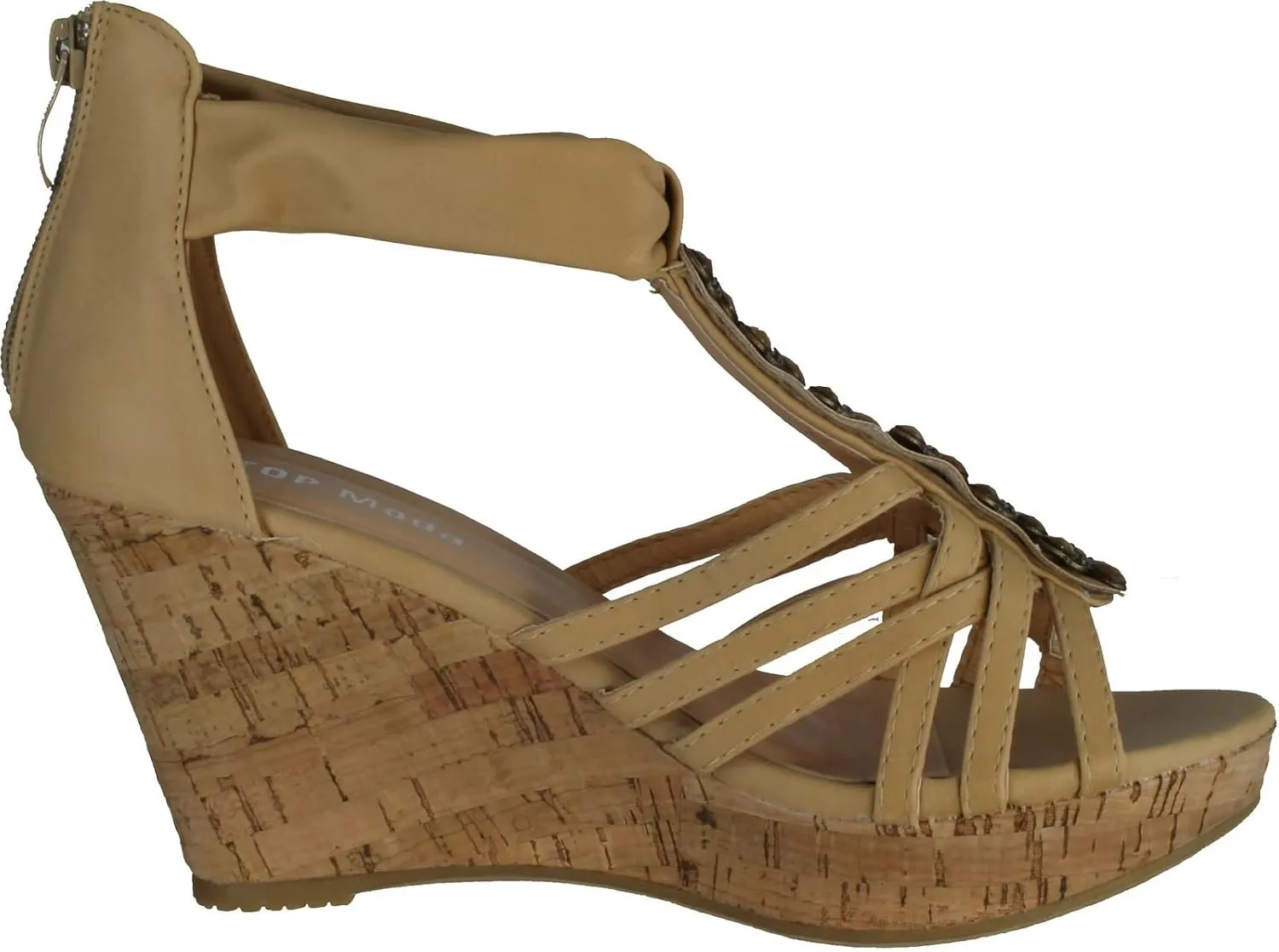 TOP Moda Women's Ds-6 Wedge Sandals