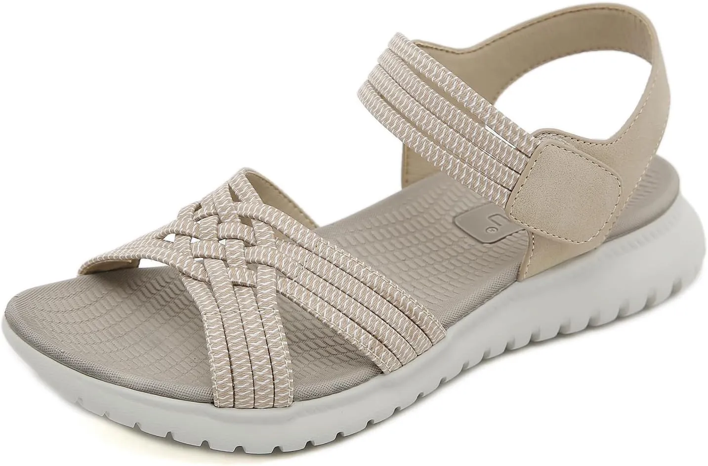 Touchmosees Ankle Strap Sports Sandals - Women's Hiking Sandals Comfortable Walking Sandals for Women Summer Beach Athletic Sandals