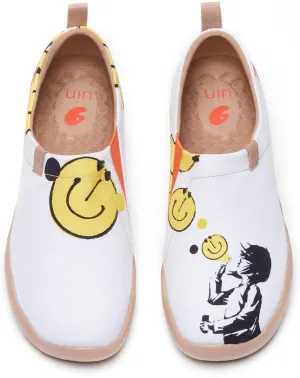 UIN Women's Art Travel Shoes Slip On Casual Cozy Loafers Lightweight Comfort Fashion Sneaker Toledo Ⅰ