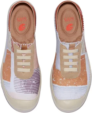 UIN Women's Fashion Sneakers Lightweight Walking Casual Slip Ons Loafers Comfortable Art Painted Travel Shoes Cadiz
