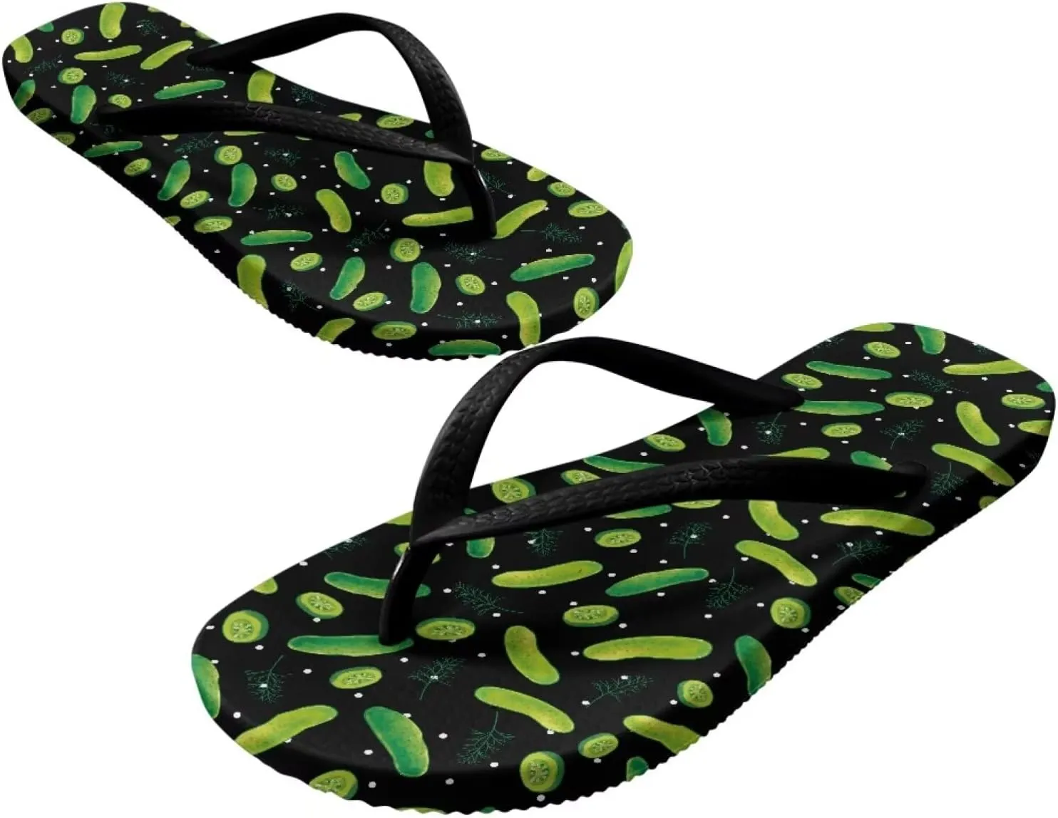 UNICEU Womens Flip Flops Casual Comfortable Soft Footbed Beach Thong Sandals Non-Slip Quick Dry Bathroom Shower Shoes