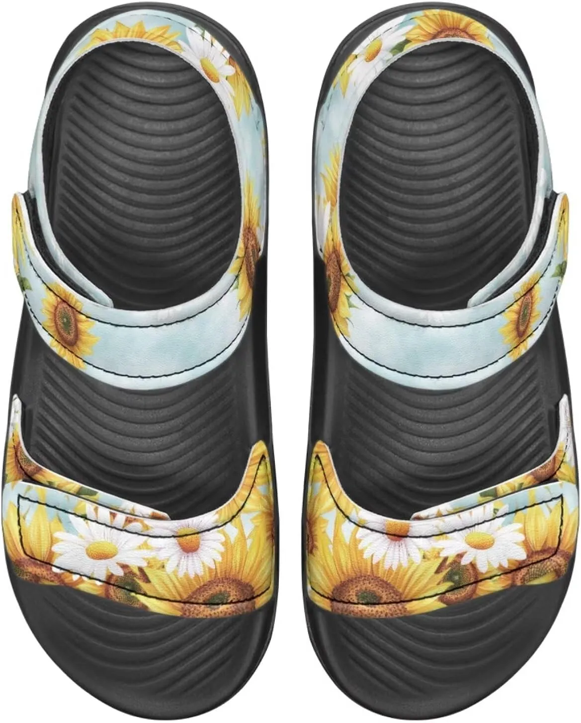 Unisex Kids Sport Sandals for Boys and Girls Sloth Floral Water Shoes Cute Open Toe Summer Athletic Outdoor Hiking Beach Sandals