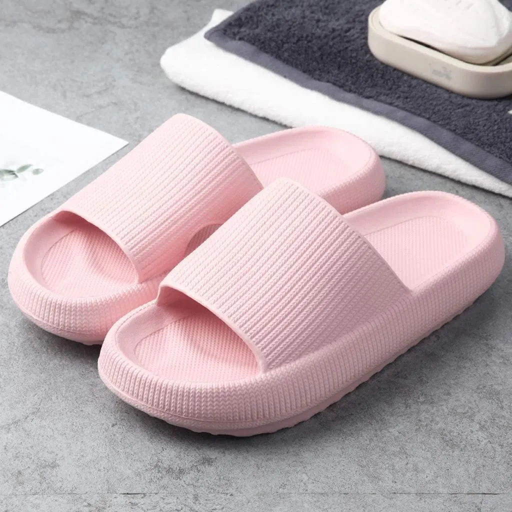Universal Quick-Drying Thickened Non-Slip Sandals, Super Soft Home Slippers Casual Style Season and Occasions