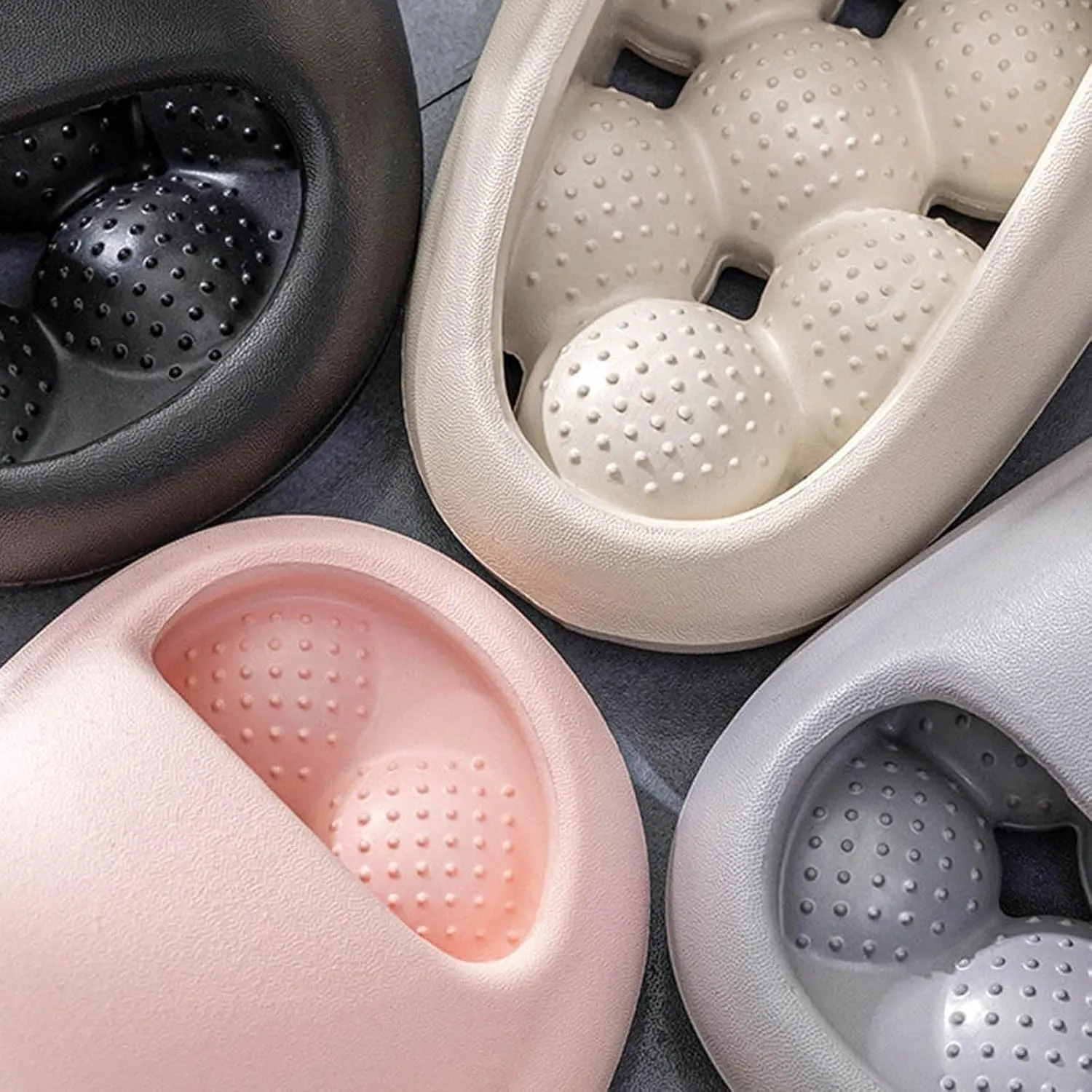 Vacation Sandals for Women Quick Drying Non Slip Slippers Memory Foam Slides Women's Breathable Casual Sandals