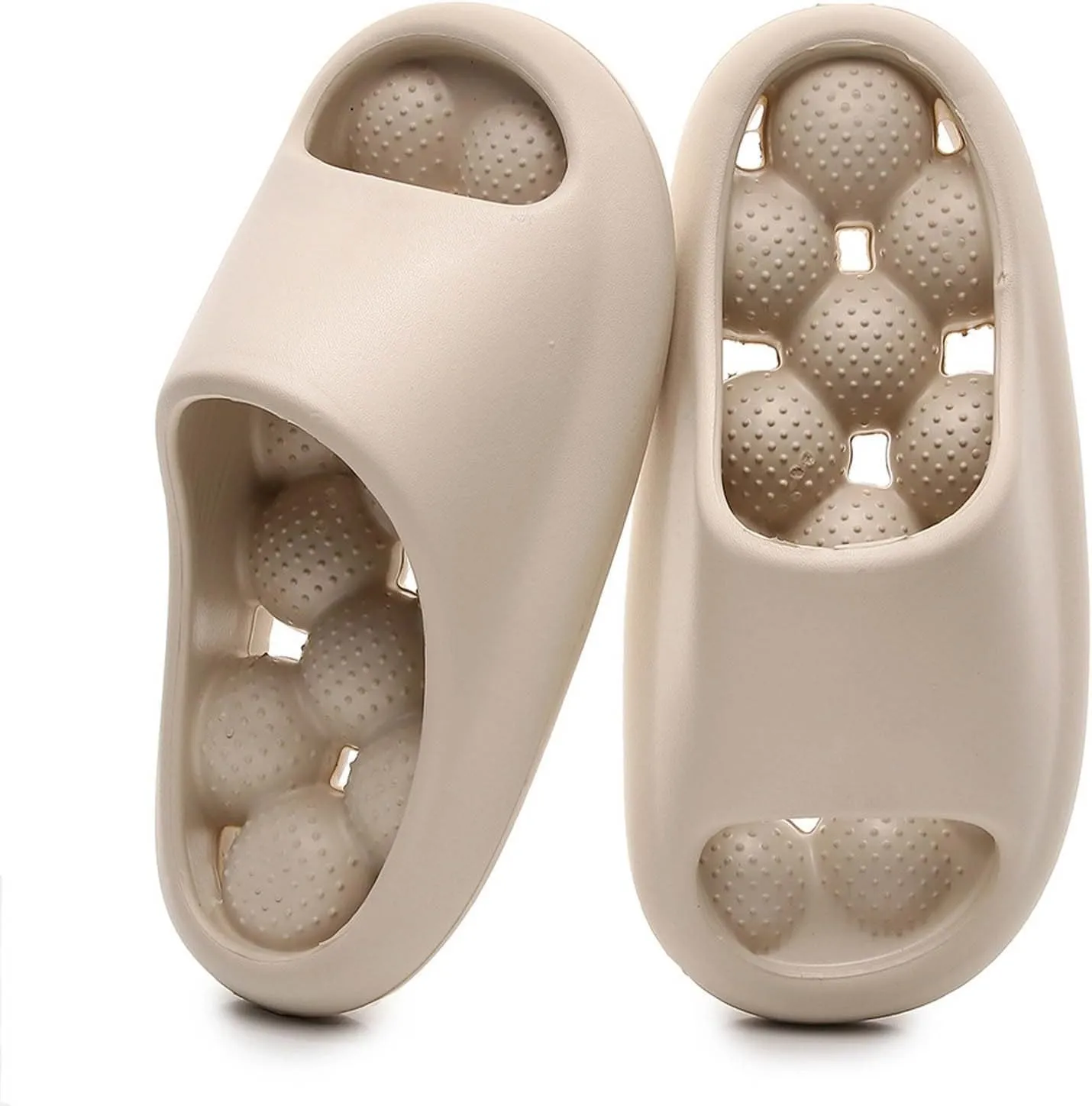 Vacation Sandals for Women Quick Drying Non Slip Slippers Memory Foam Slides Women's Breathable Casual Sandals