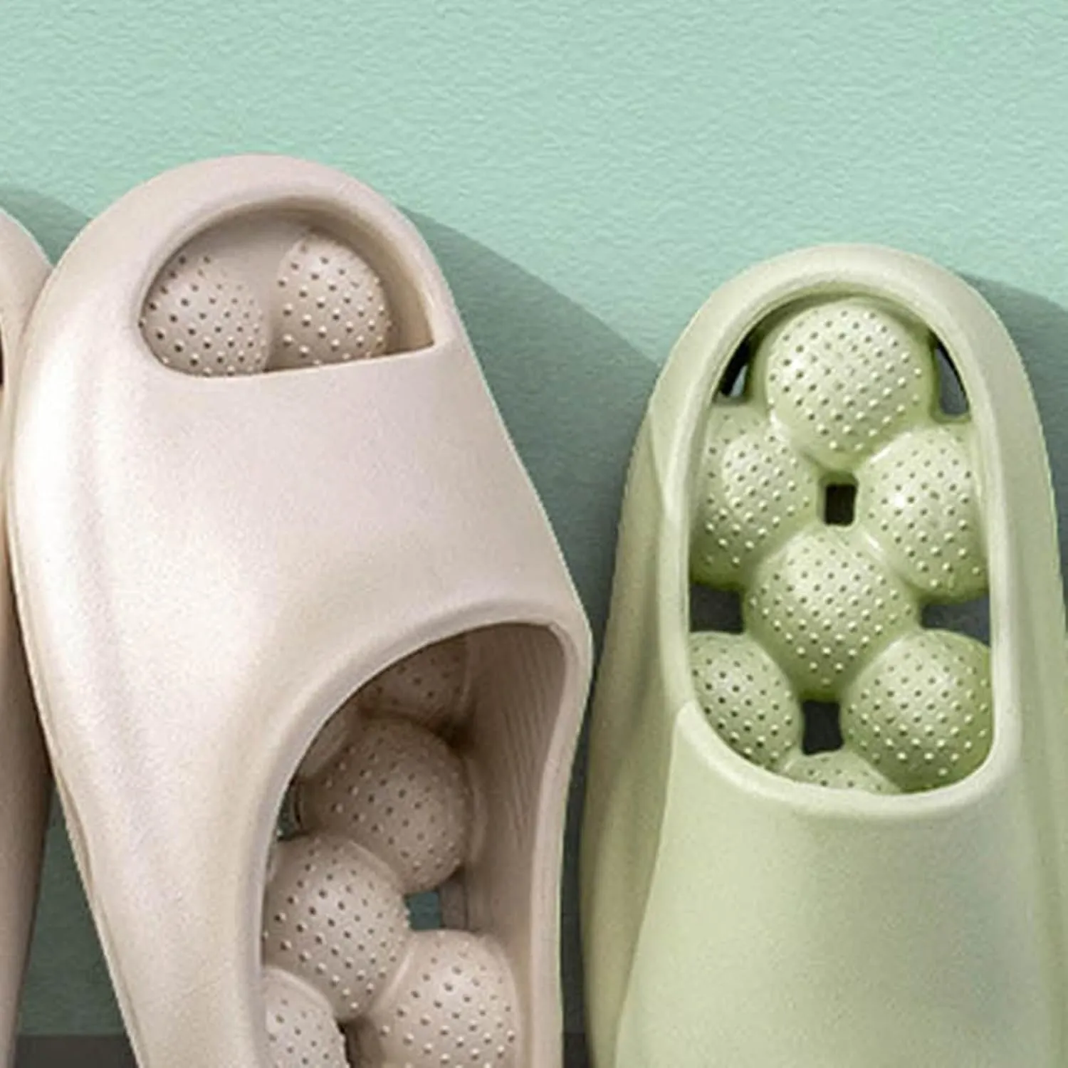 Vacation Sandals for Women Quick Drying Non Slip Slippers Memory Foam Slides Women's Breathable Casual Sandals