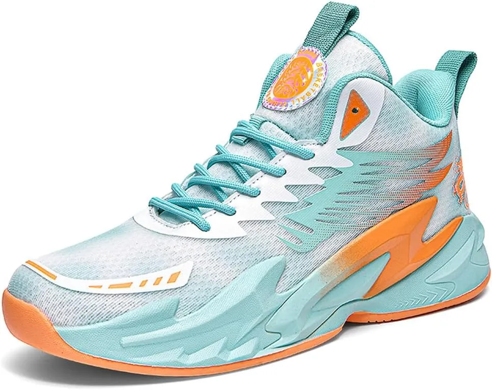 VAXAV Unisex High Top Basketball Shoes Outdoor Sports Running Tennis Sneakers