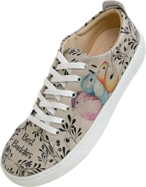 Vegan Leather Sneakers for Women - Handmade and Unique Fashion Sneakers for Women