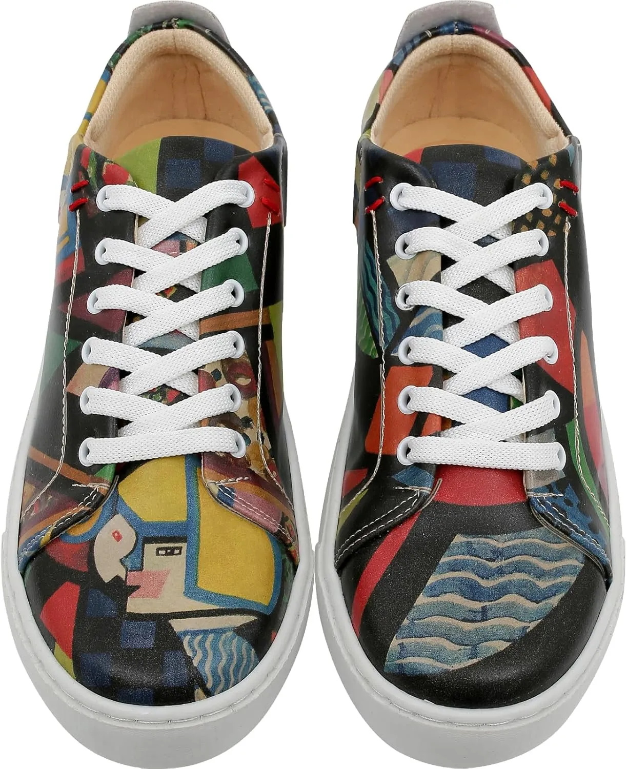 Vegan Leather Sneakers for Women - Handmade and Unique Fashion Sneakers for Women