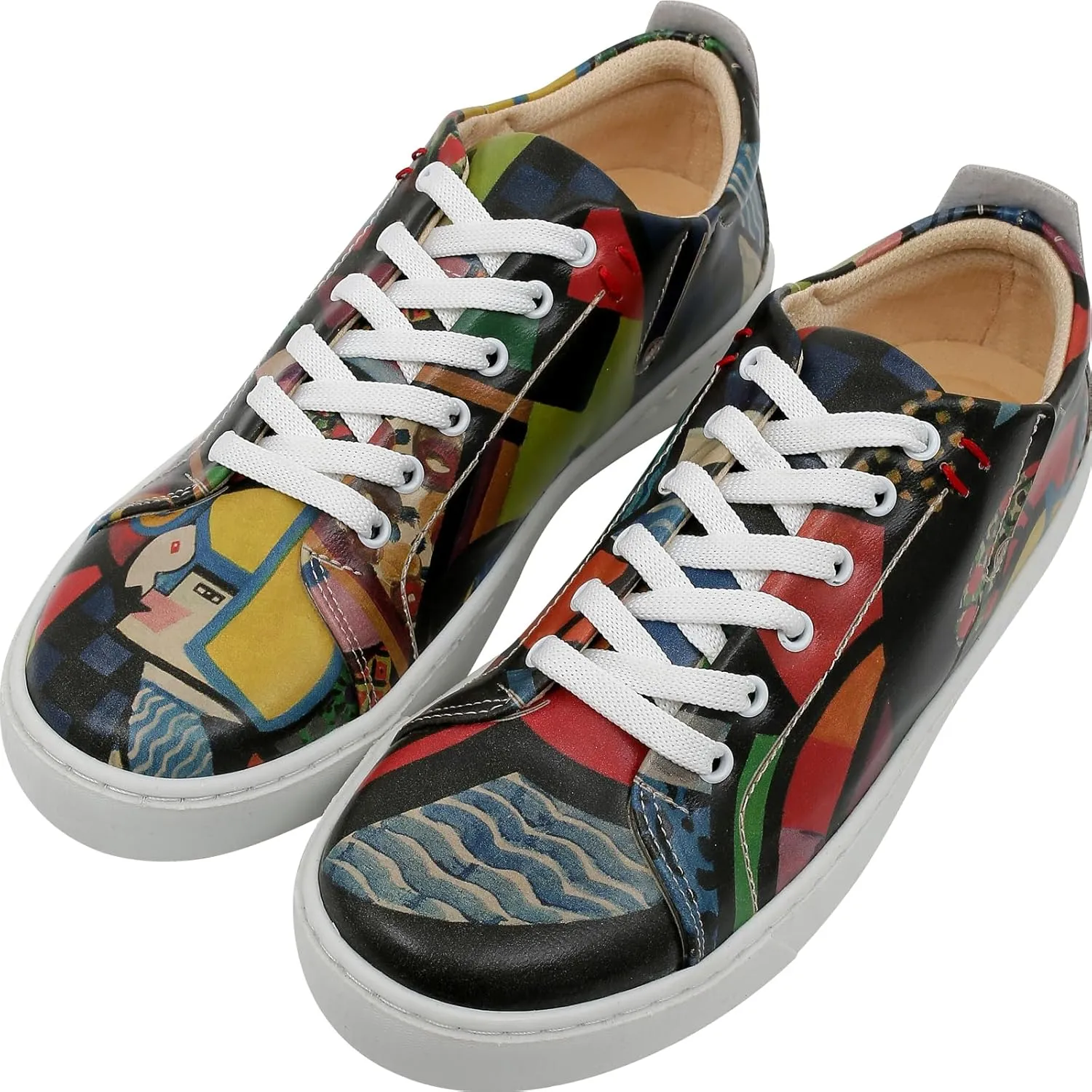 Vegan Leather Sneakers for Women - Handmade and Unique Fashion Sneakers for Women