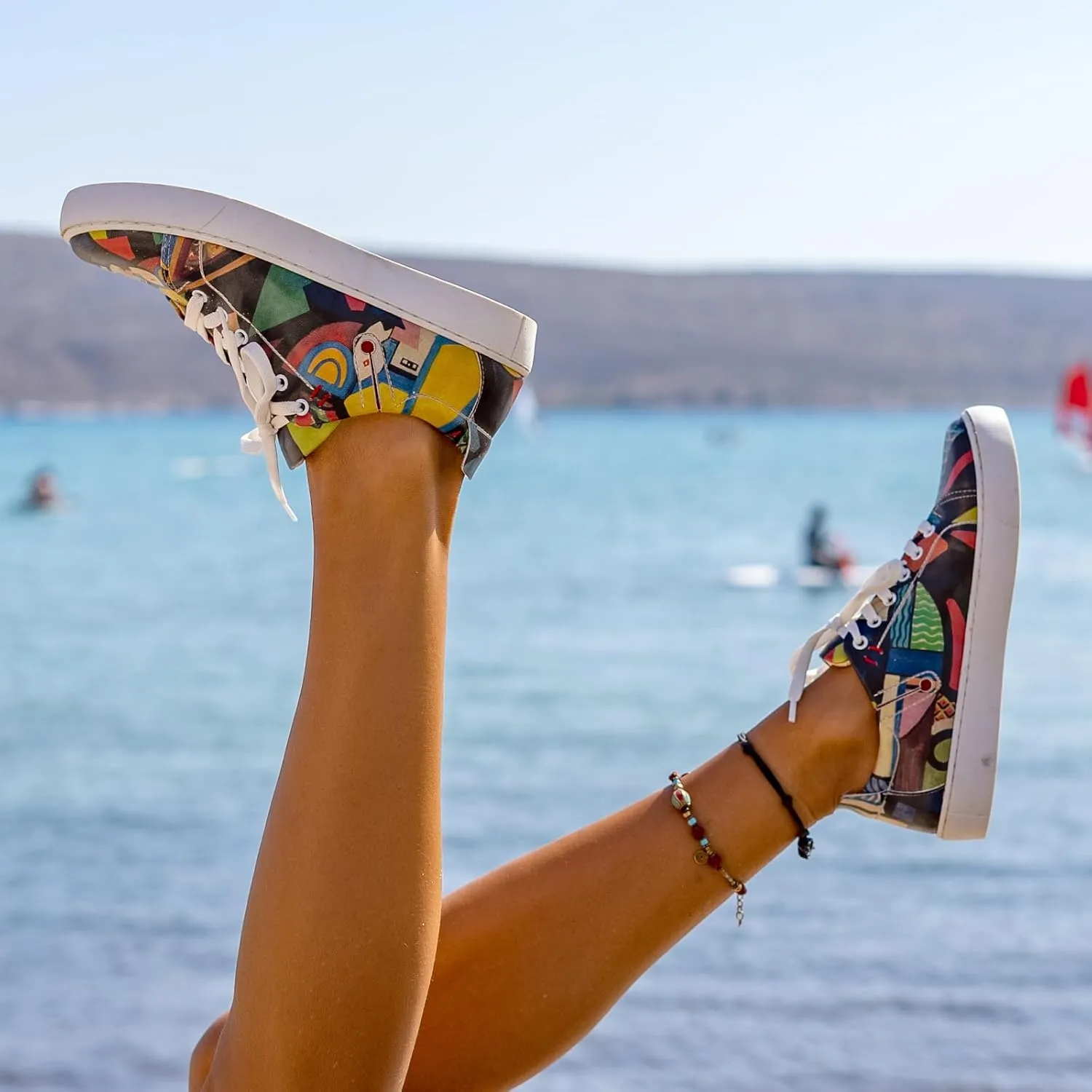 Vegan Leather Sneakers for Women - Handmade and Unique Fashion Sneakers for Women