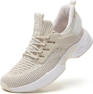 wanhee Women's Athletic Tennis Walking Shoes Fashion Sport Running Sneakers