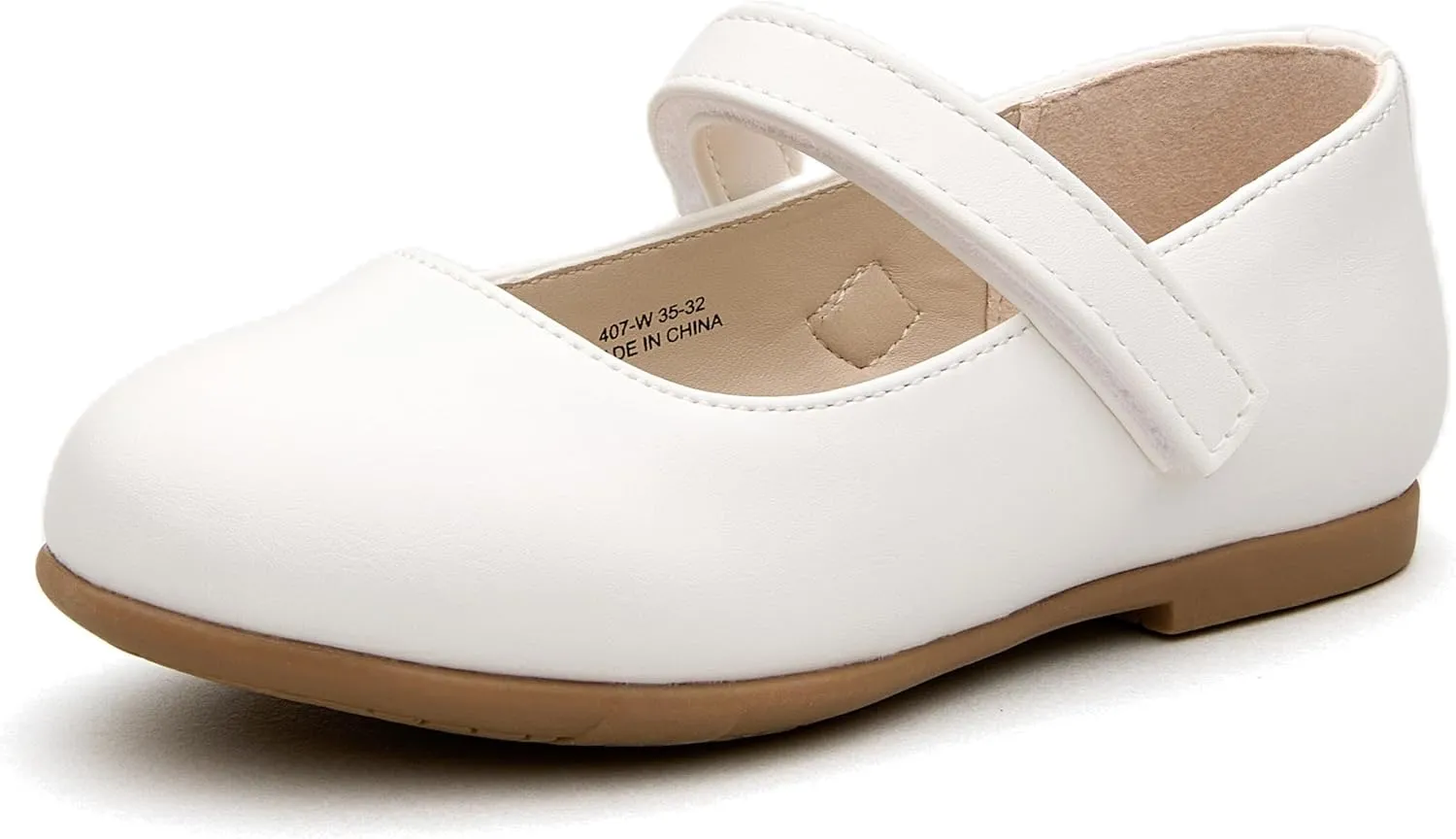 Weestep Girls Mary Jane Ballerina Flats Ballet Dress Shoes for Wedding Party School (Toddler/Little Kid)