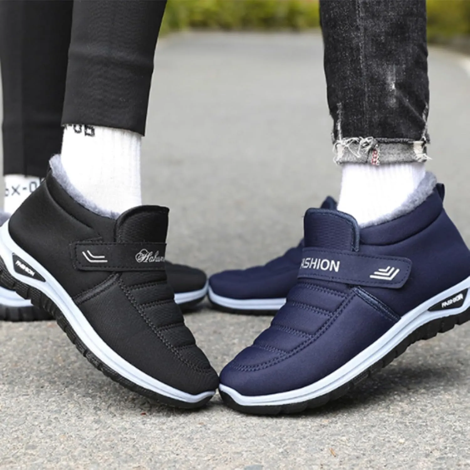 Winter Boots for Women Faux Fur Snow Boots Warm Lined Short Anti-Slip Outdoor Indoor Flat Furry Fluffy Shoes