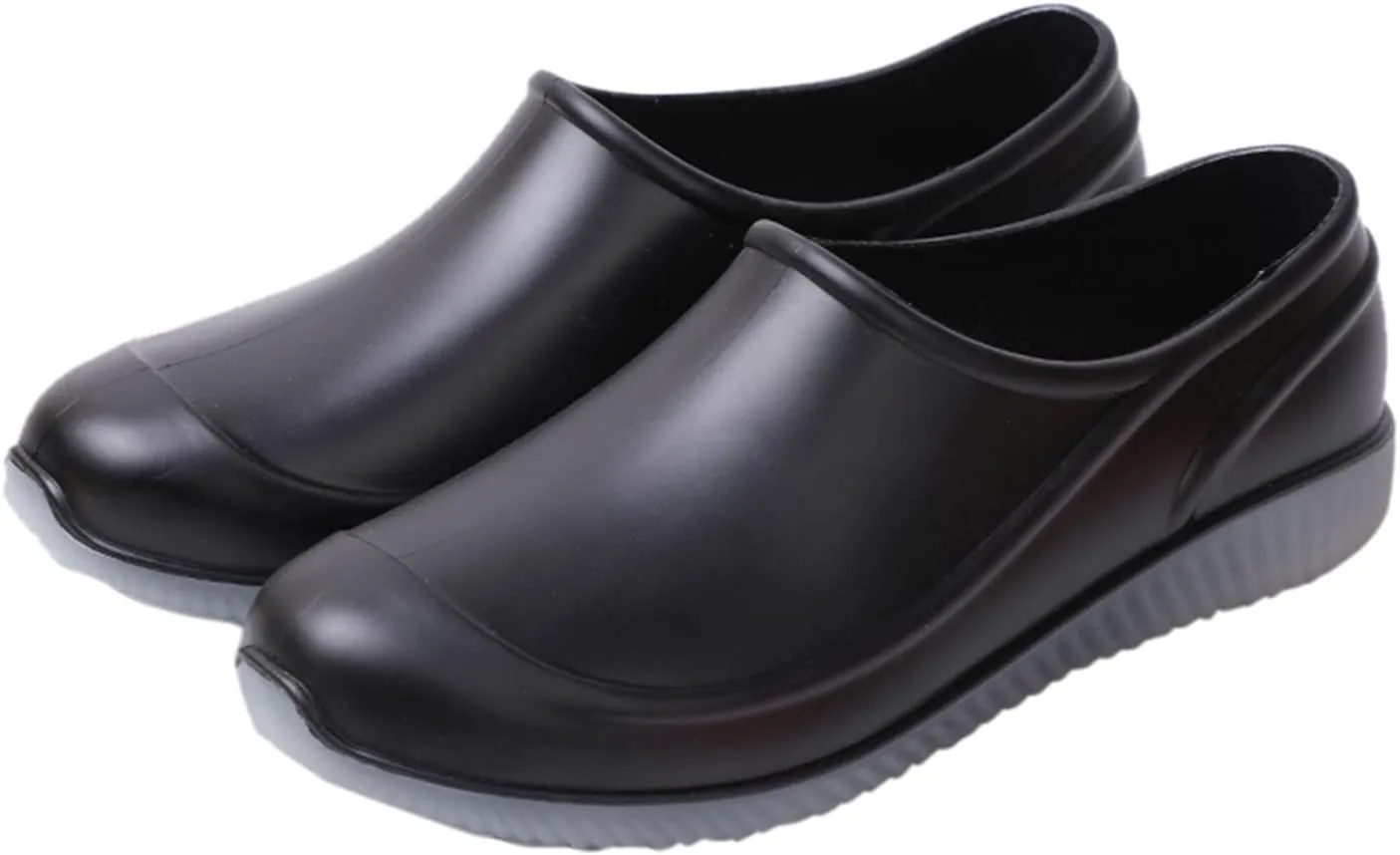 Women Rain Boots Ankle Rainboot Slip On Short Rain Boots Garden Boots Wide Width Waterproof Slip On Rain Shoes