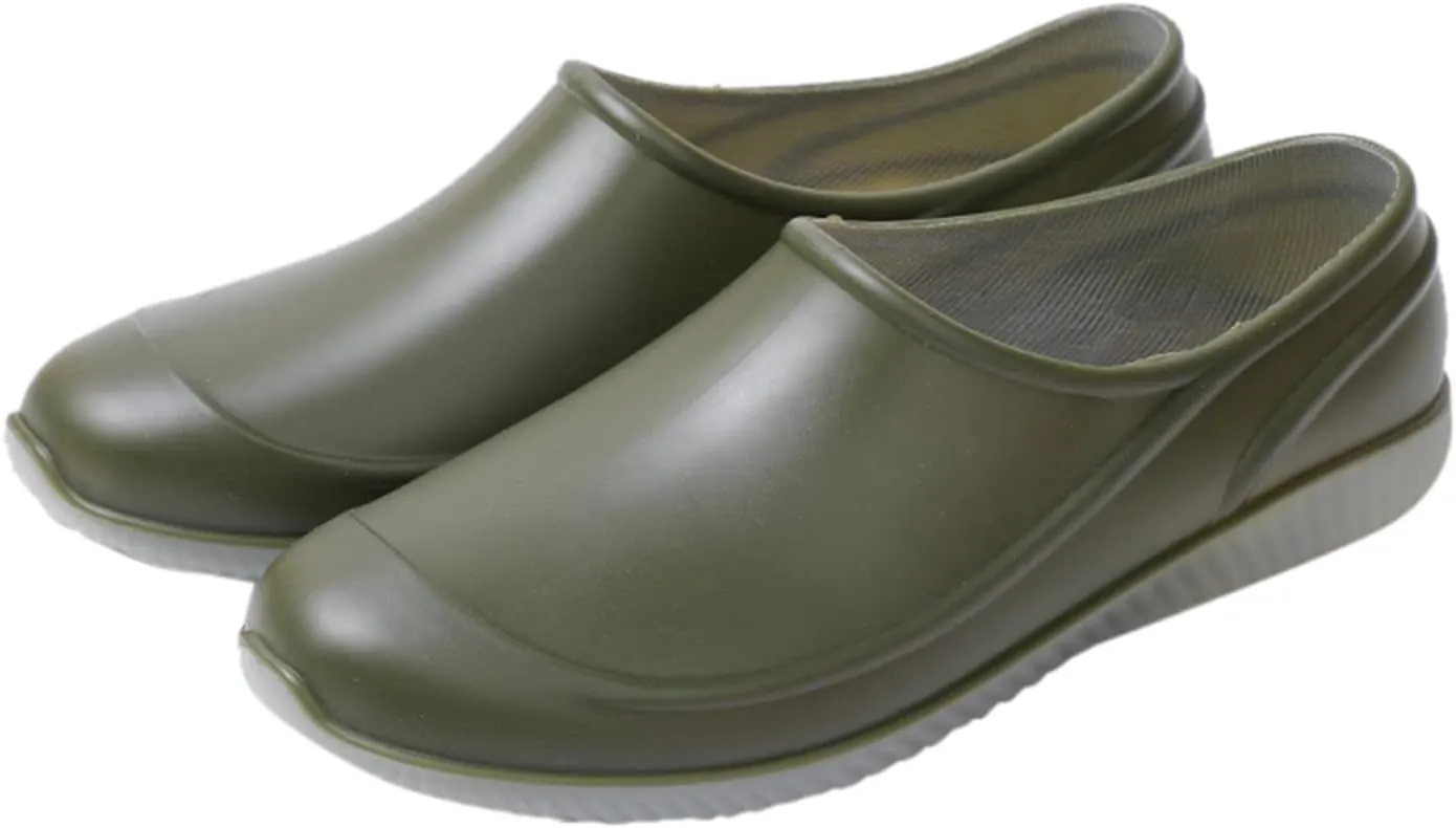 Women Rain Boots Ankle Rainboot Slip On Short Rain Boots Garden Boots Wide Width Waterproof Slip On Rain Shoes