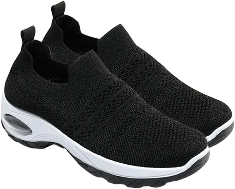 Women Running Shoes Walking Sports Shoes Air Cushion Breathable Mesh Sneakers Shoes Women Outdoor Shoes 1Pair