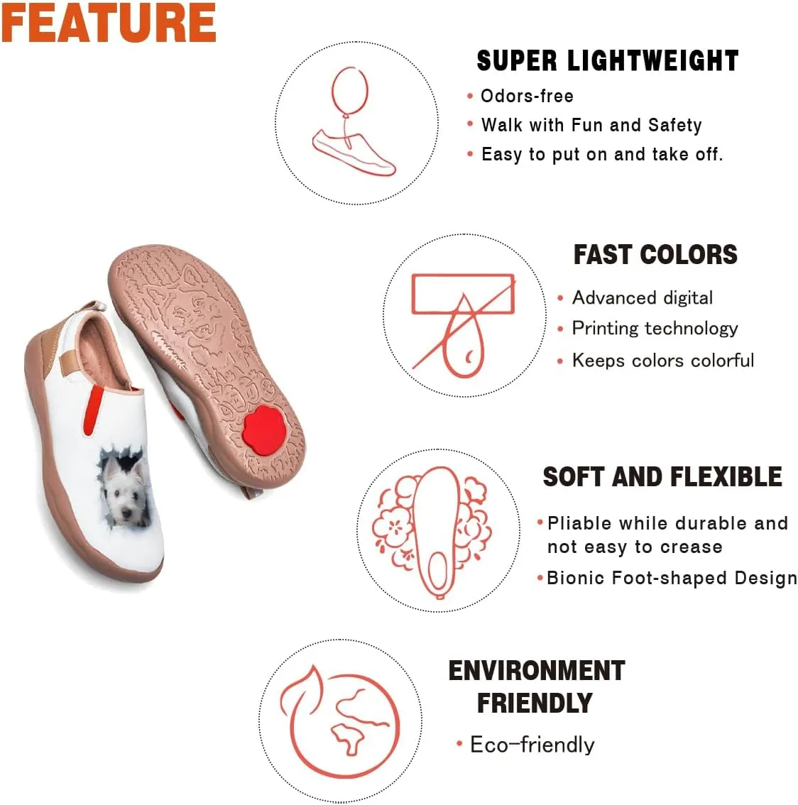 Women's Animal Art Loafers Slip On Casual Travel Shoes Walking Lightweight Comfort Fashion Sneakers